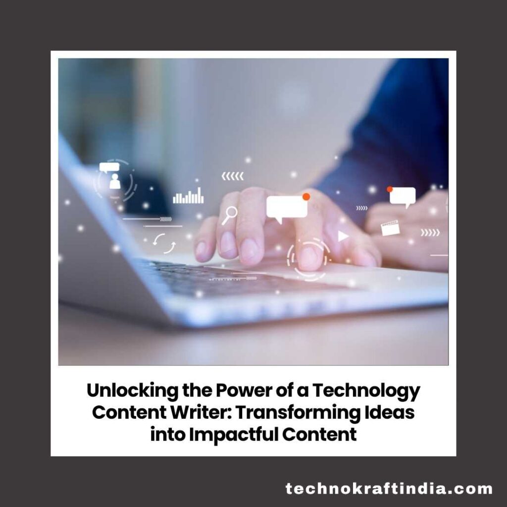 Technology Content Writing Expert