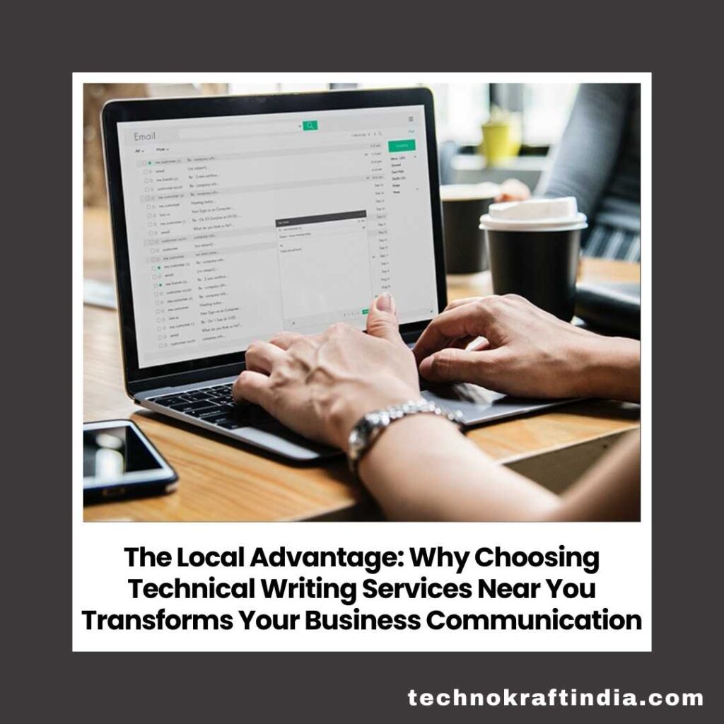 Local Technical Writing Services