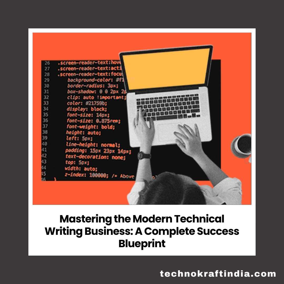 Modern Technical Writing Business