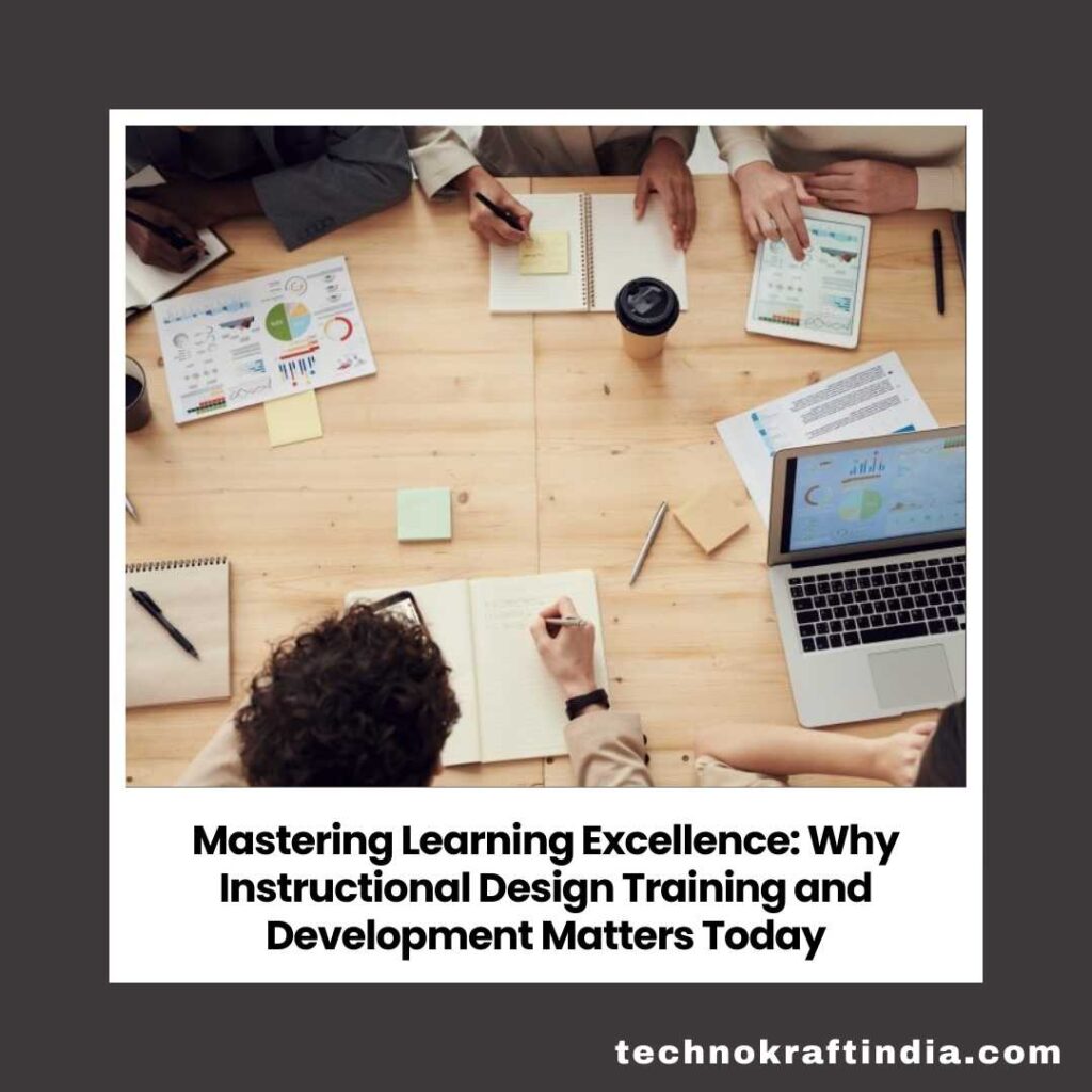 Instructional Design Training Excellence