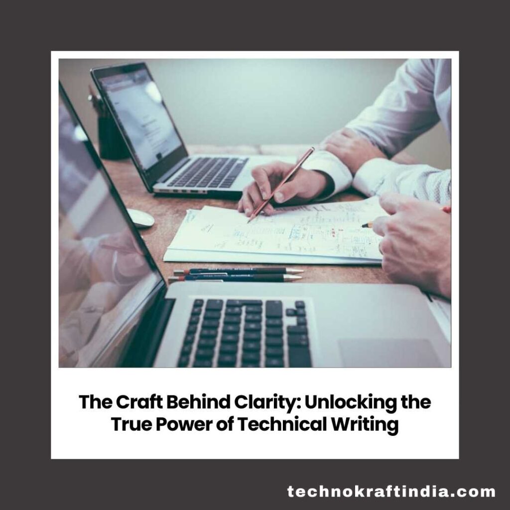 Technical Writing Craft Clarity