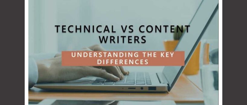 Technical Writing vs Content Writing