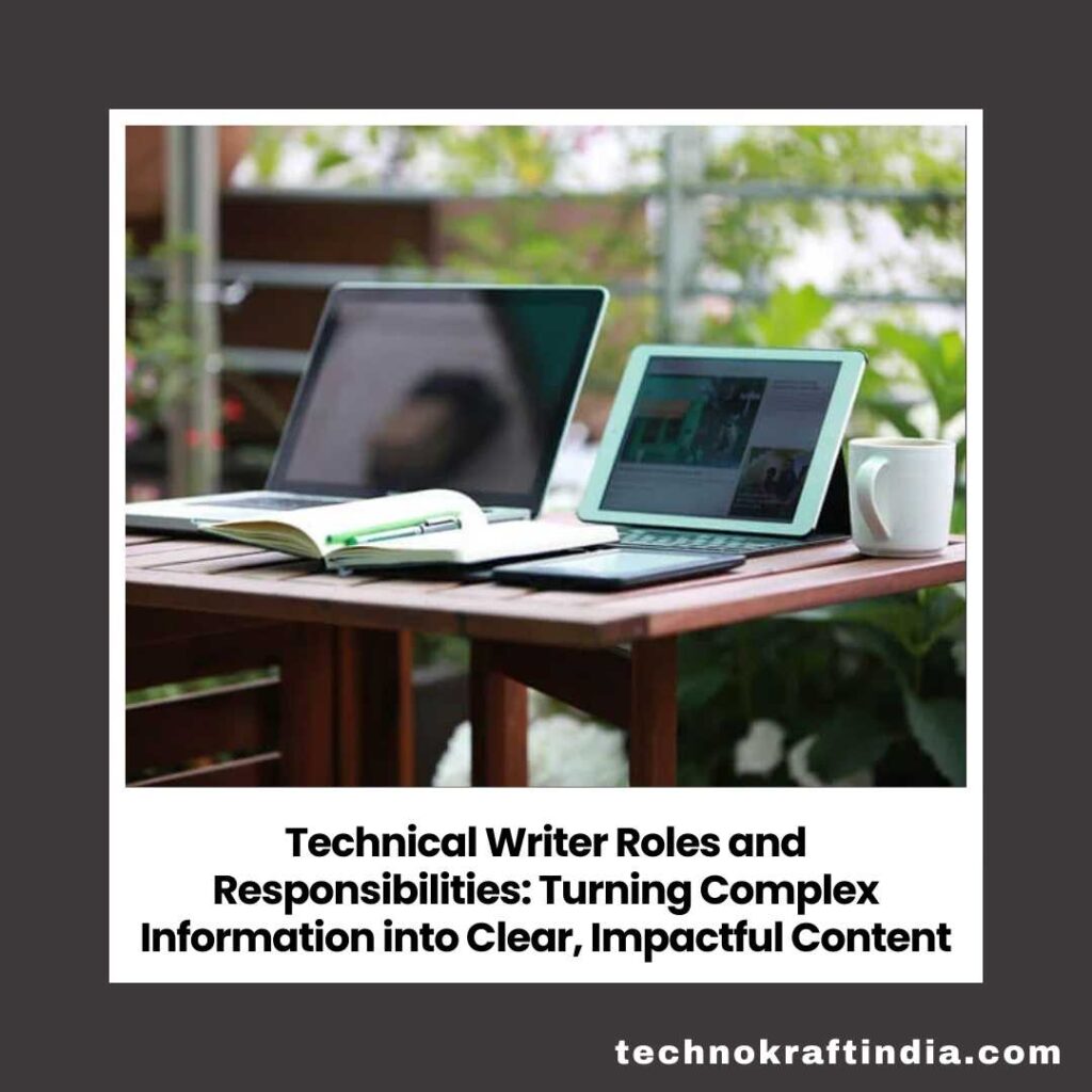 Technical Writer Job Responsibilities
