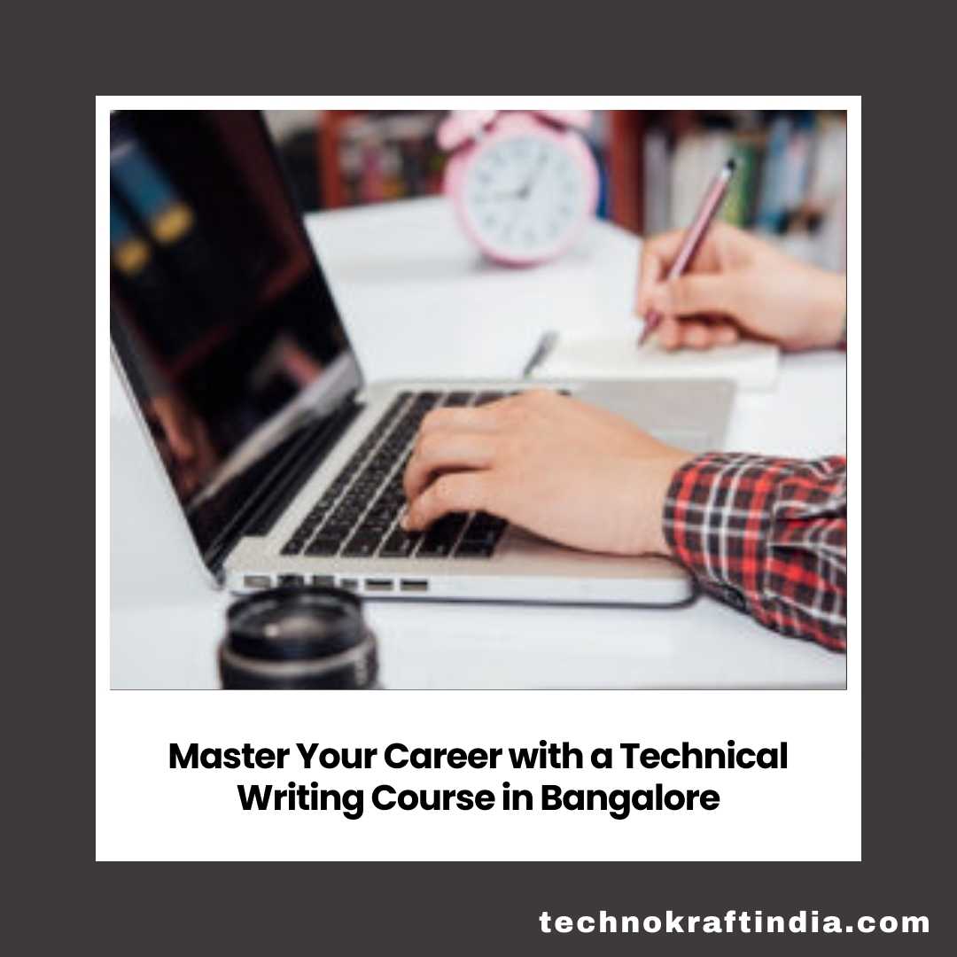 Technical Writing Course Bangalore