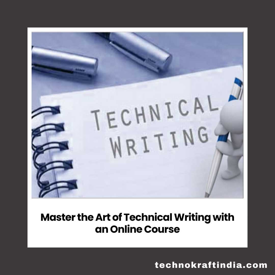 Technical Writing Online Course