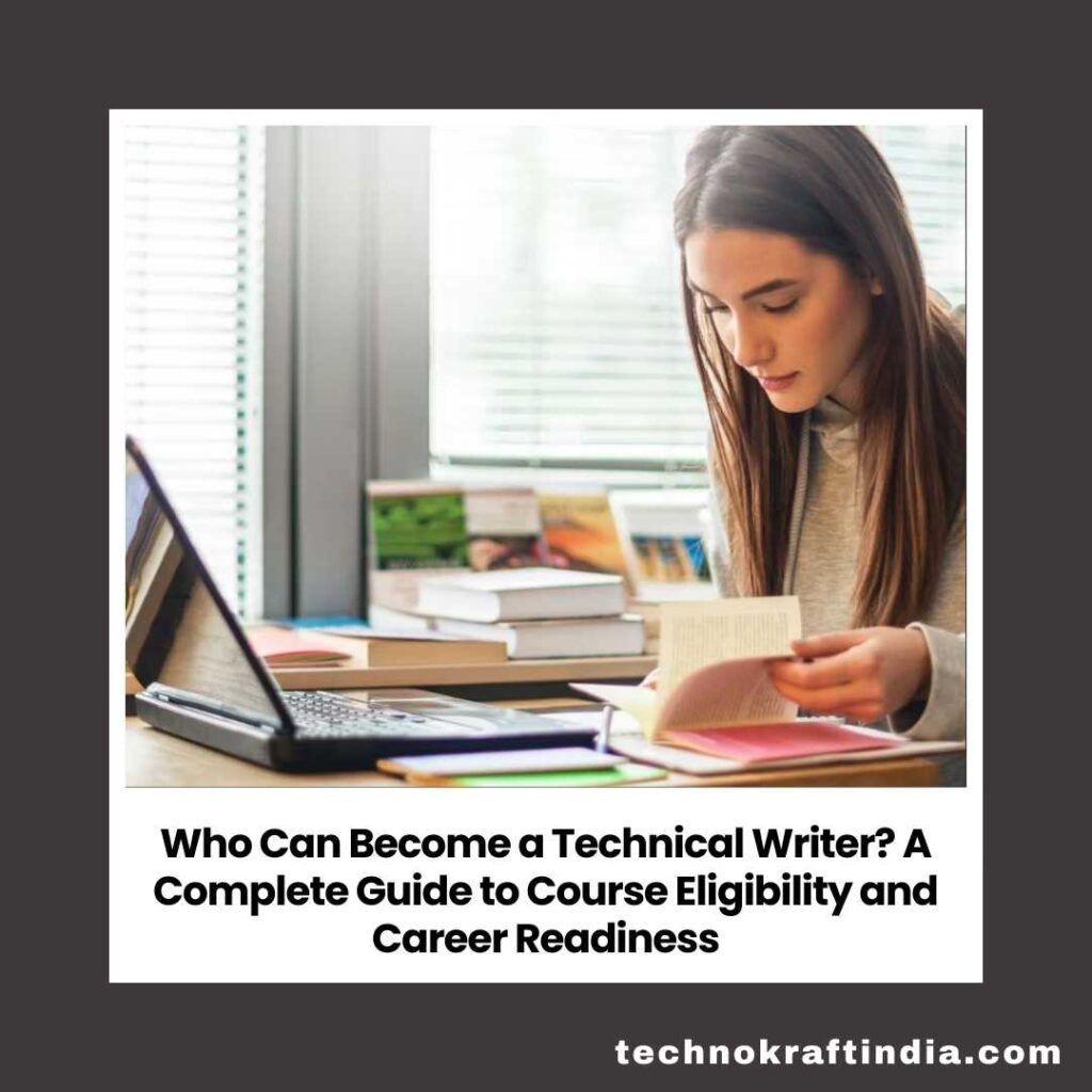 Technical Writer Course Eligibility