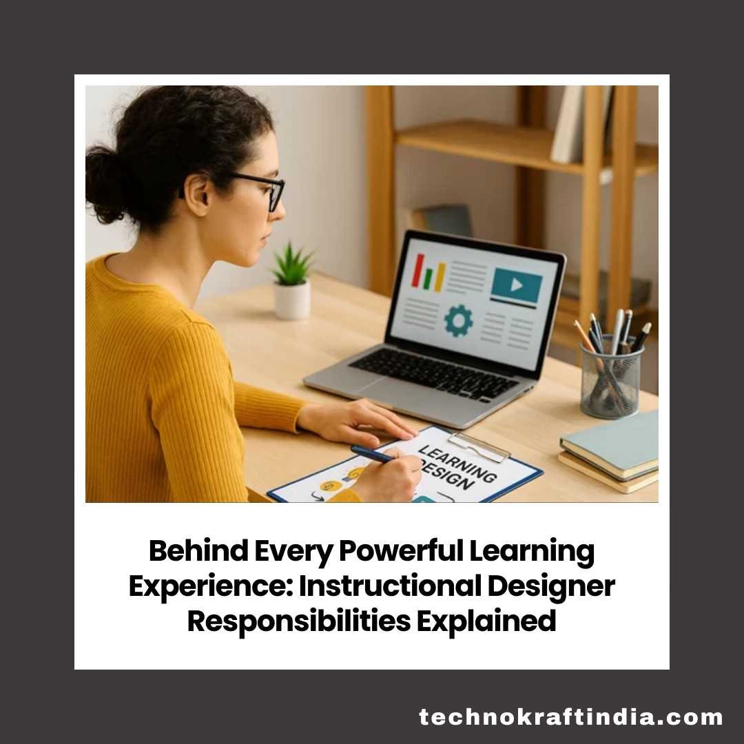 Instructional Designer Responsibilities